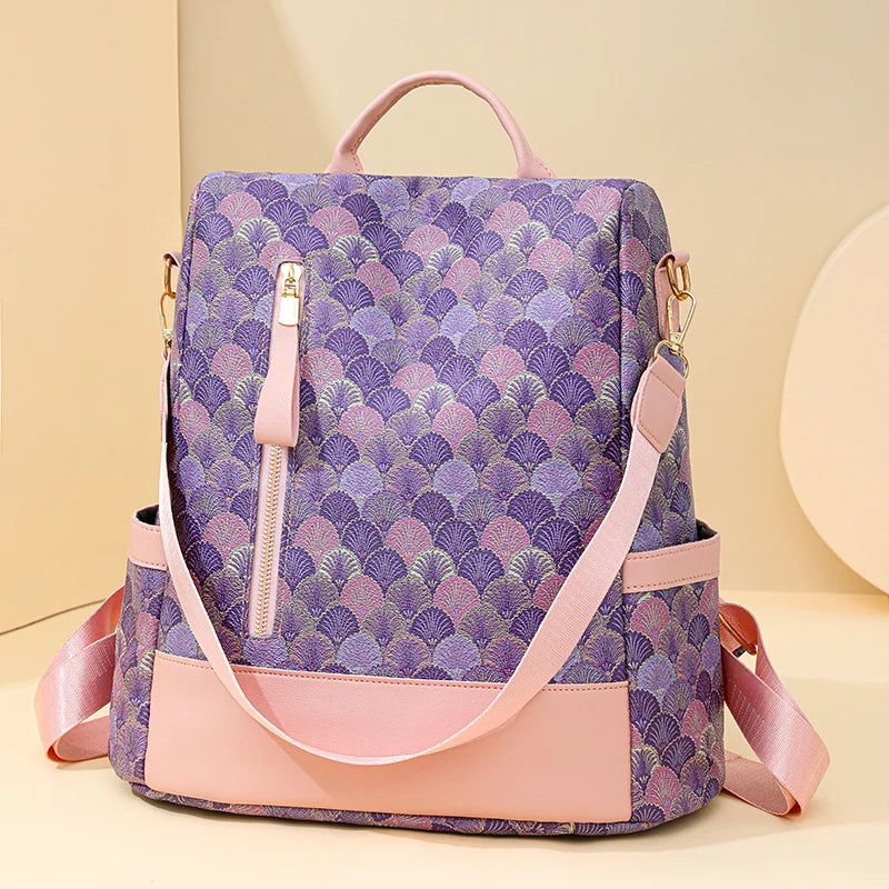 Sac à Dos Femme Élégant en Cuir PU – Léger & Anti-vol