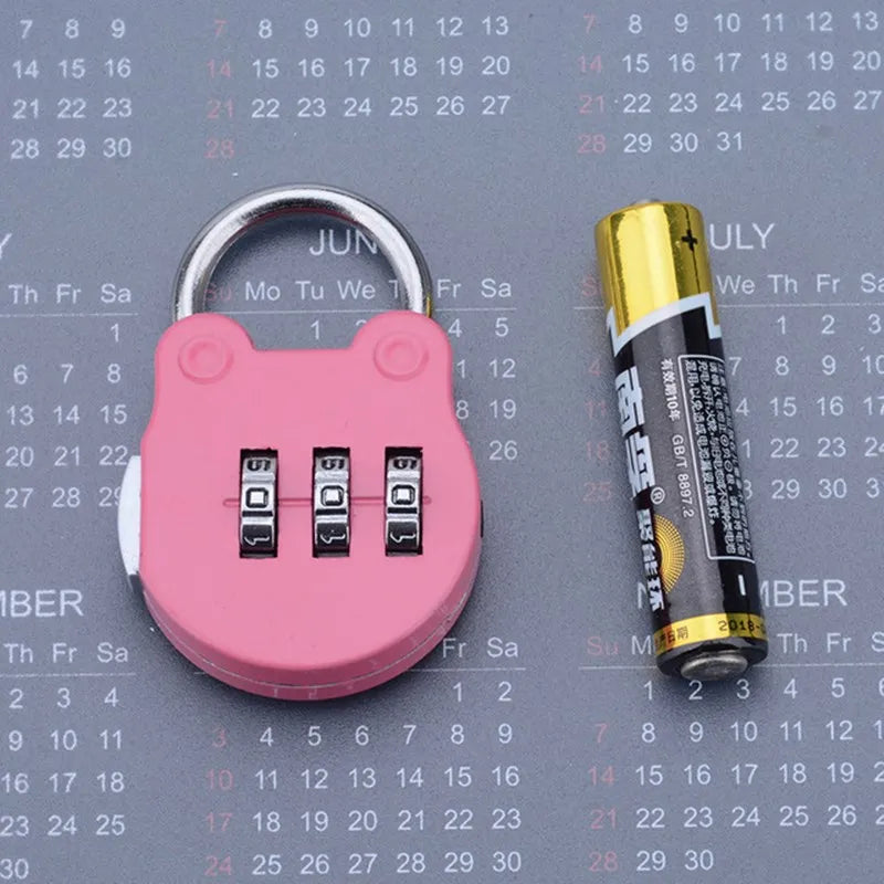 Cadenas à Code 3 Chiffres en Alliage de Zinc – Sécurité Voyage et Casier