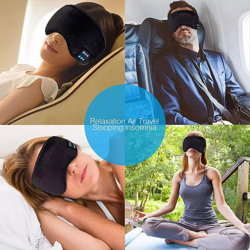 Masque de sommeil Bluetooth avec écouteurs intégrés