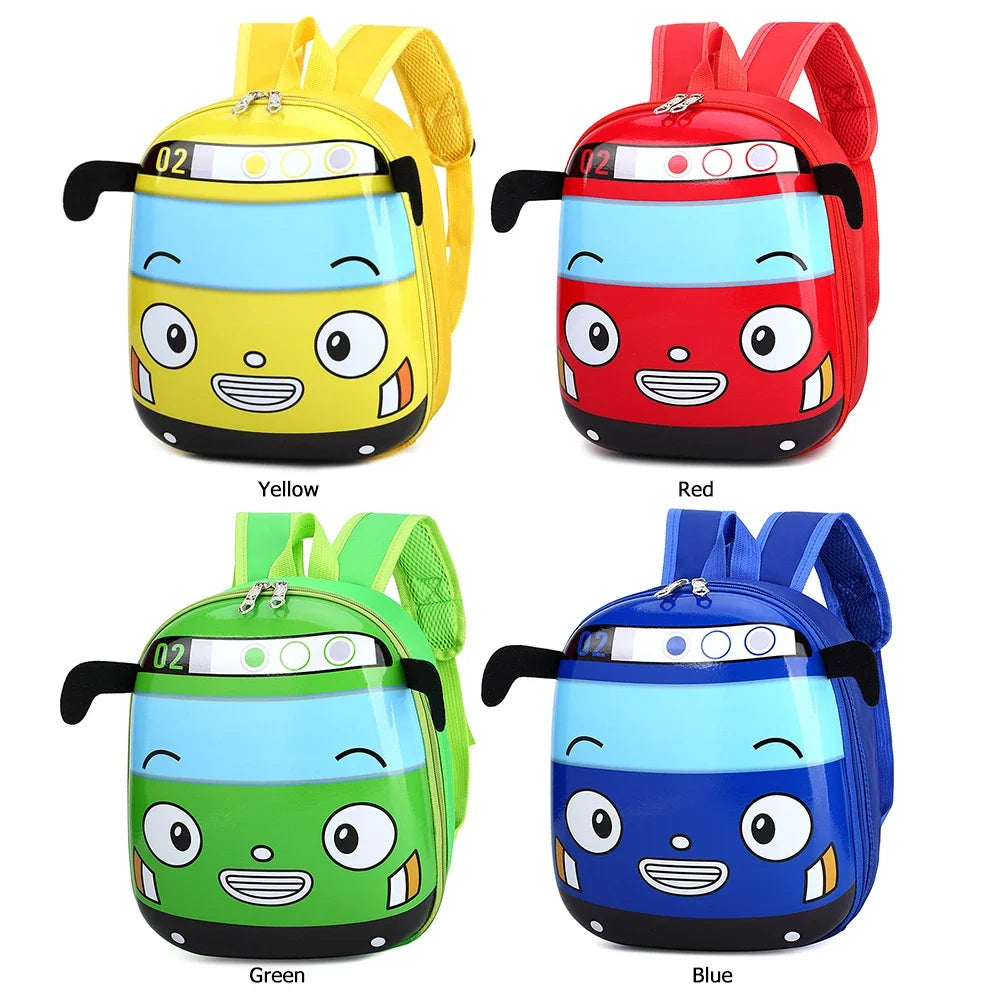 Sac à dos enfant bus 3D en nylon