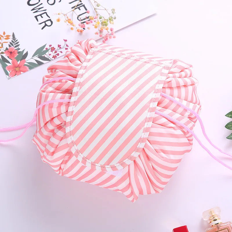 Trousse de Maquillage à Cordon – Sac Cosmétique Imperméable Grande Capacité