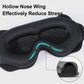 Masque de sommeil 3D ergonomique blocage total de lumière