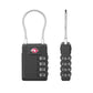 Cadenas TSA 4 Chiffres avec Câble – Sécurité et Praticité pour Voyages