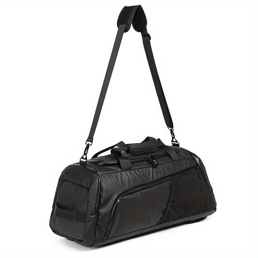 Sac de sport en cuir synthétique pour le sport, format week-end