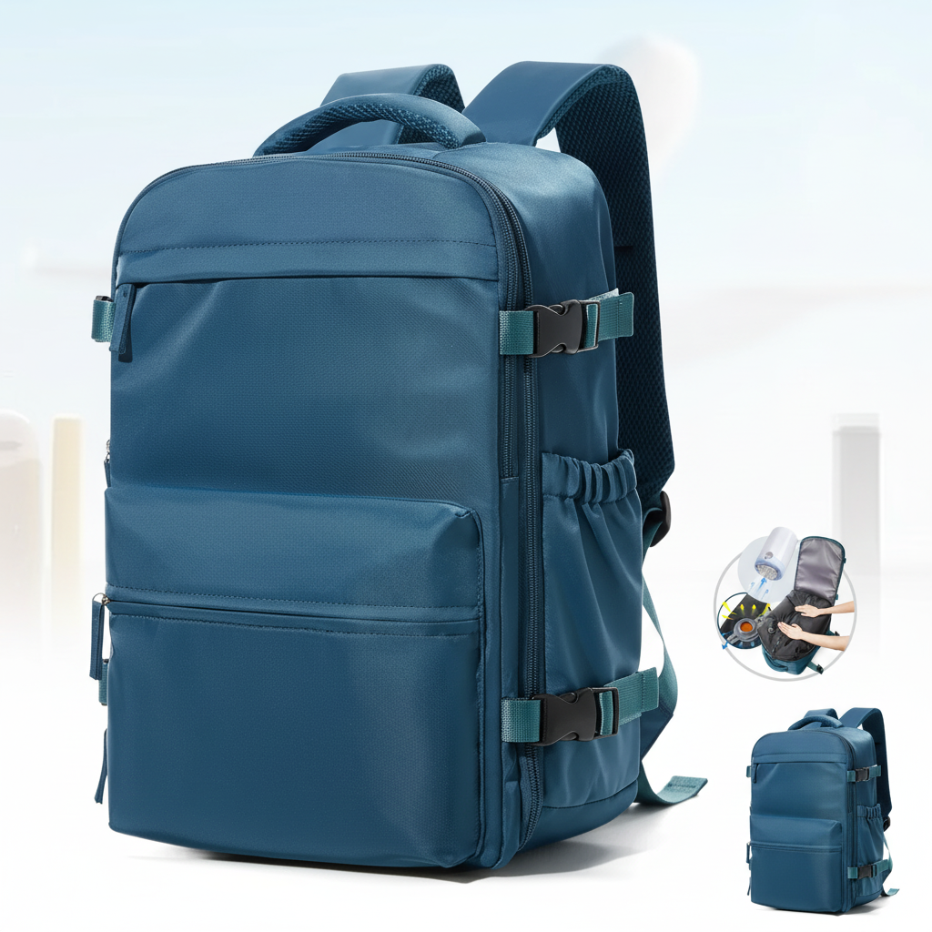 Sac Cabine 40x25x20 avec Compression sous Vide